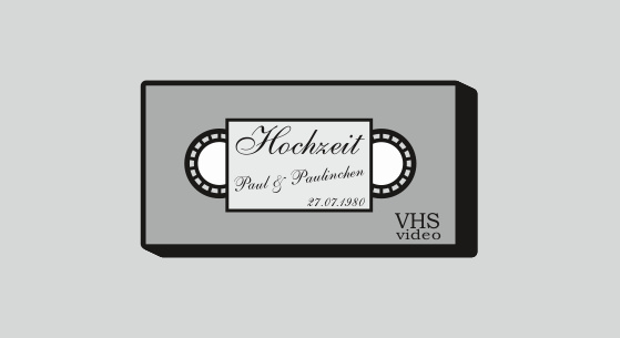 Preis 1 VHS-Kassetten Digitalisierung